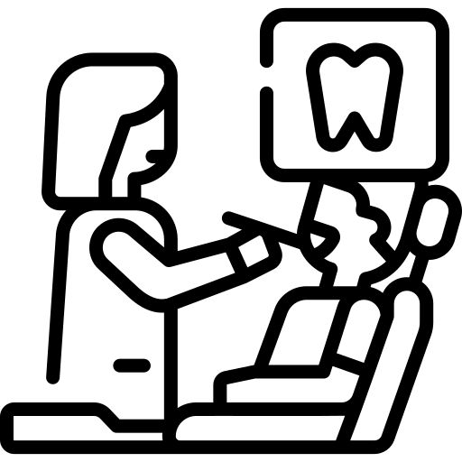Zahnarztpraxis - Symbol